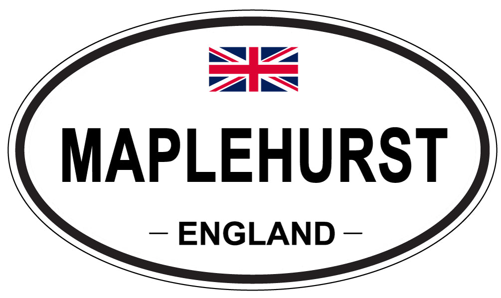 MAPLEHURST, England - Oval Magnet