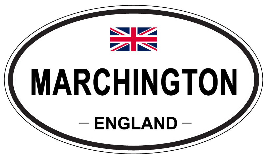 MARCHINGTON, England - Oval Magnet