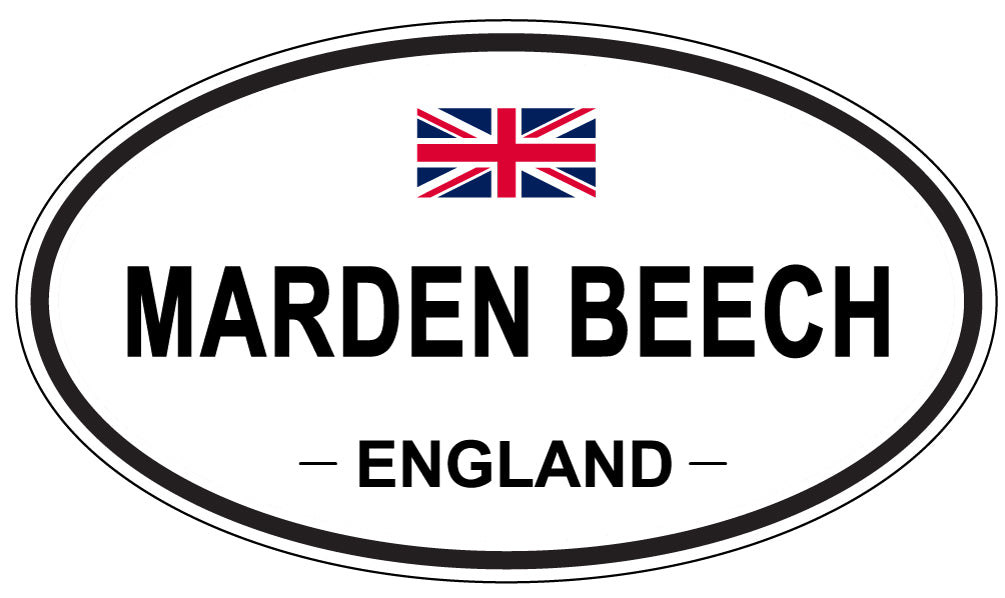 MARDEN BEECH, England - Oval Magnet