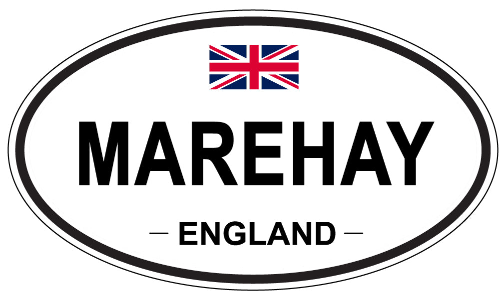 MAREHAY, England - Oval Magnet