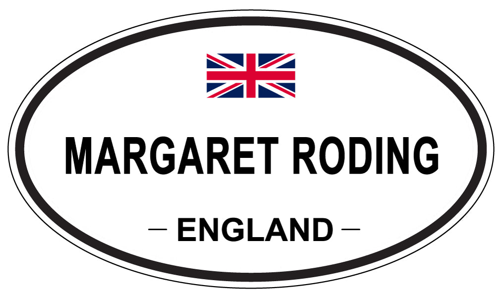 MARGARET RODING, England - Oval Magnet