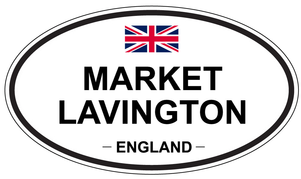 MARKET LAVINGTON, England - Oval Magnet
