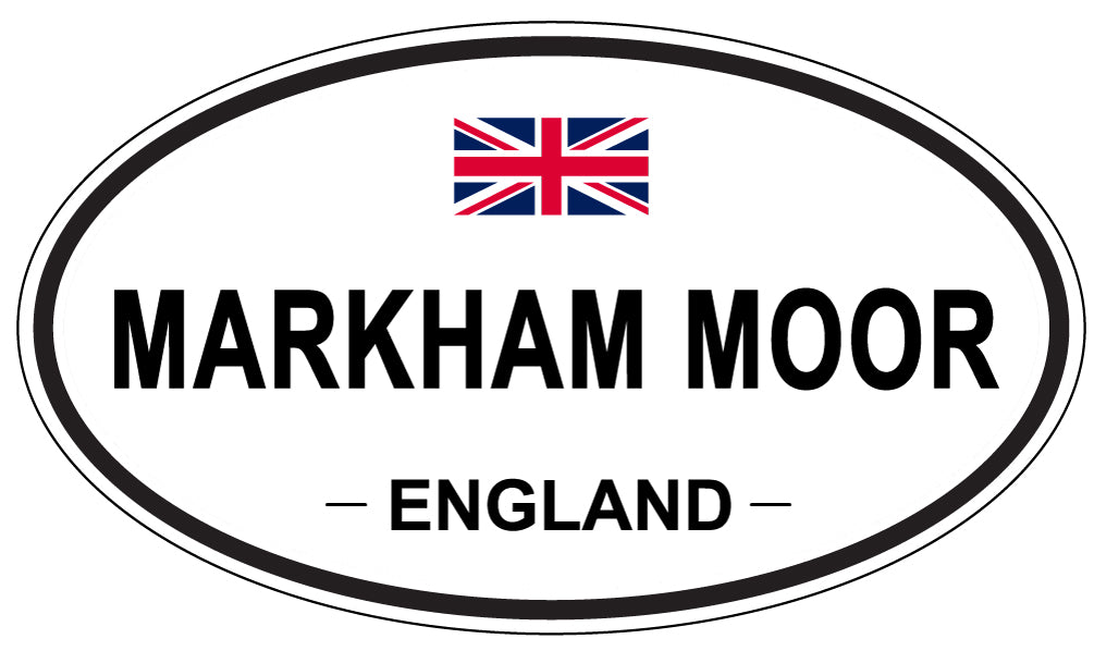 MARKHAM MOOR, England - Oval Magnet
