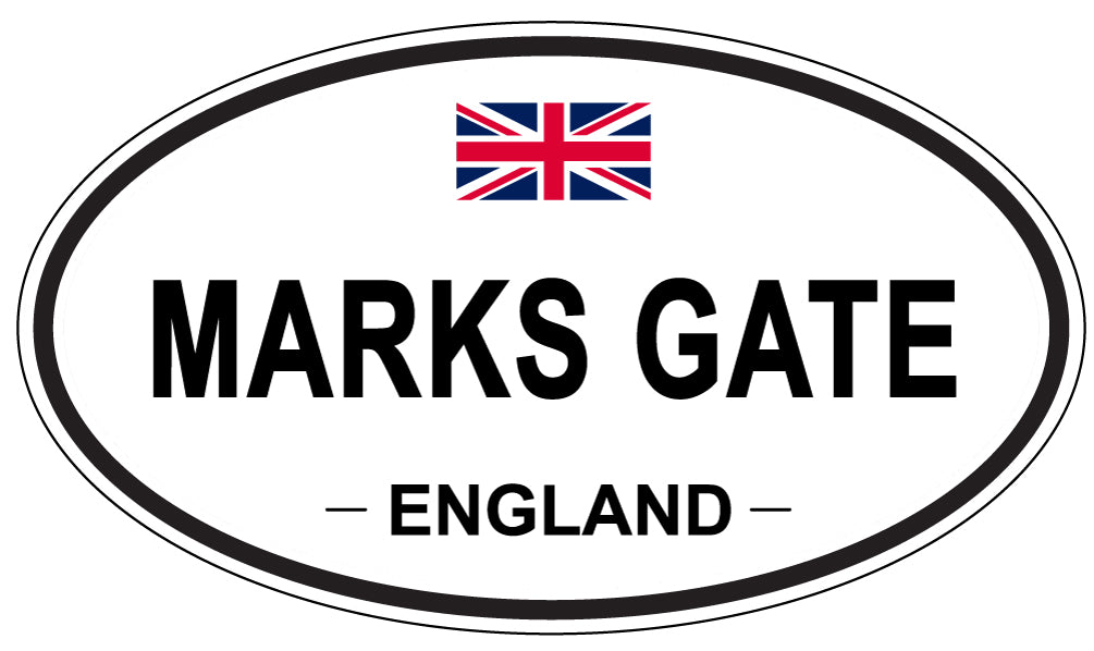 MARKS GATE, England - Oval Magnet