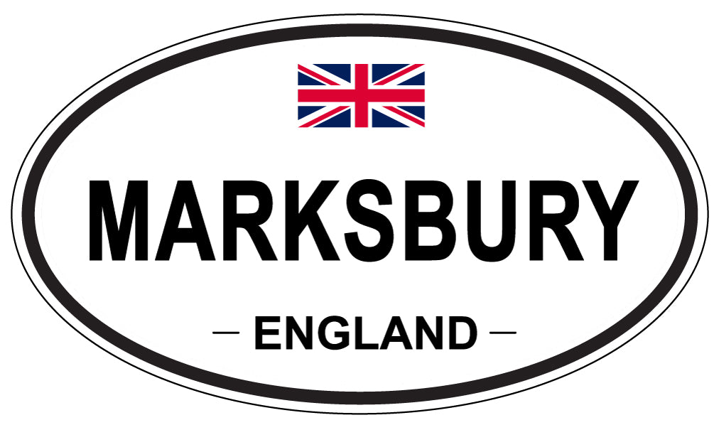 MARKSBURY, England - Oval Magnet
