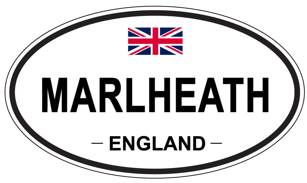 MARLHEATH, England - Oval Magnet