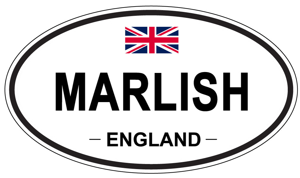 MARLISH, England - Oval Magnet