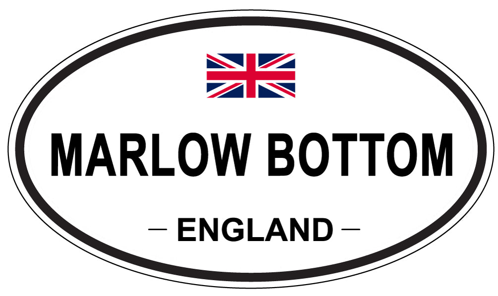 MARLOW BOTTOM, England - Oval Magnet