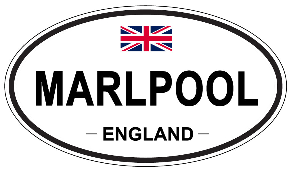 MARLPOOL, England - Oval Magnet