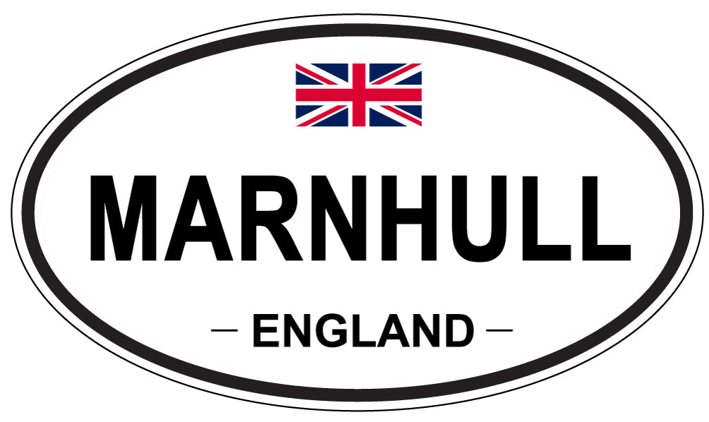 MARNHULL, England - Oval Magnet