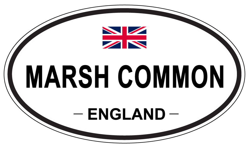 MARSH COMMON, England - Oval Magnet