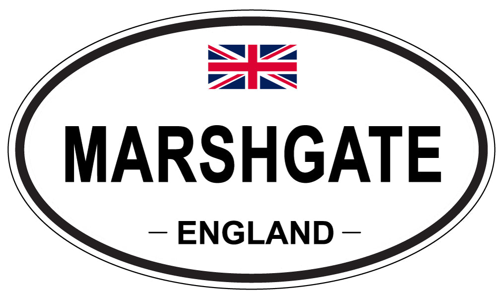 MARSHGATE, England - Oval Magnet