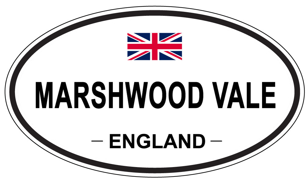 MARSHWOOD VALE, England - Oval Magnet