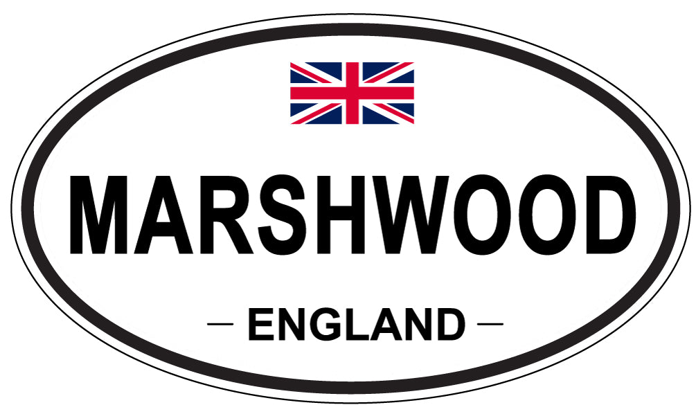 MARSHWOOD, England - Oval Magnet