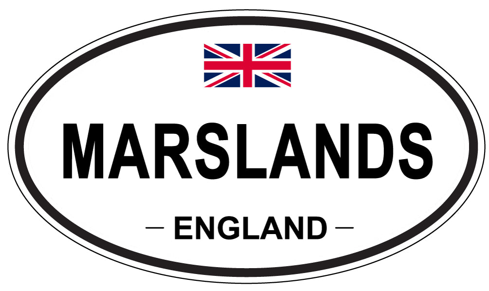 MARSLANDS, England - Oval Magnet