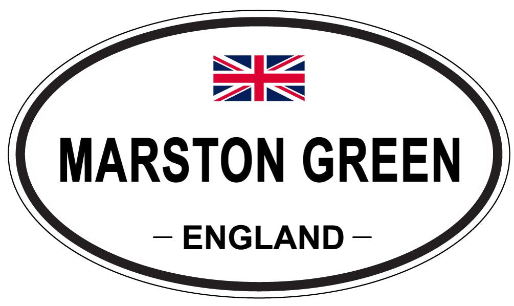 MARSTON GREEN, England - Oval Magnet