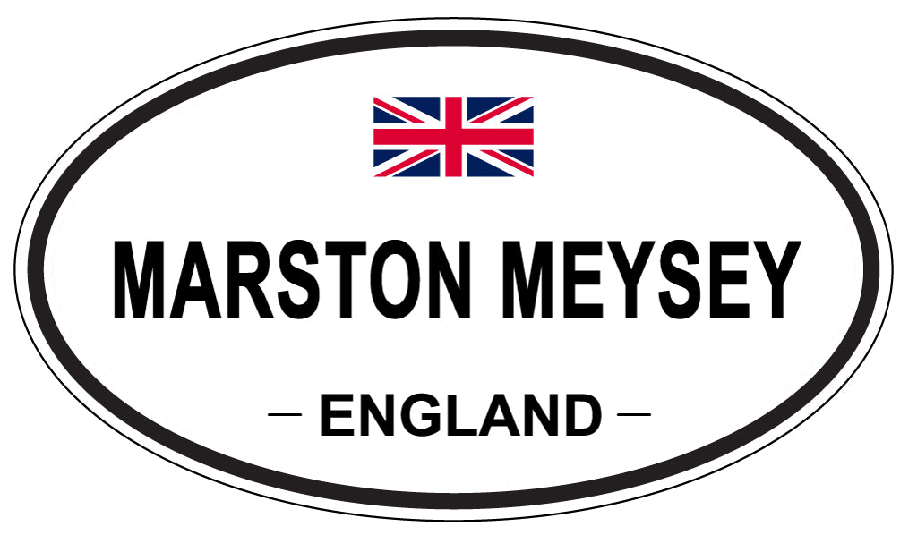 MARSTON MEYSEY, England - Oval Magnet