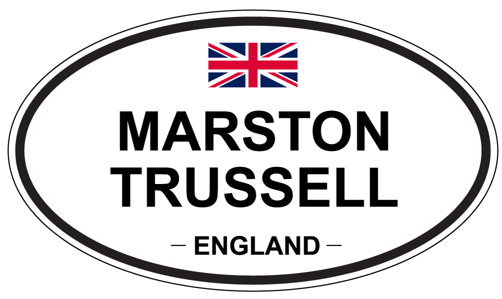 MARSTON TRUSSELL, England - Oval Magnet