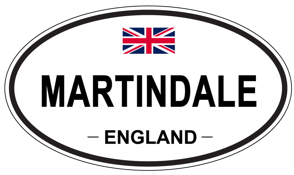 MARTINDALE, England - Oval Magnet