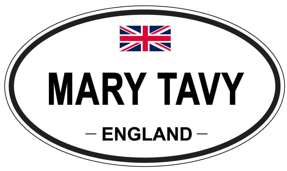MARY TAVY, England - Oval Magnet