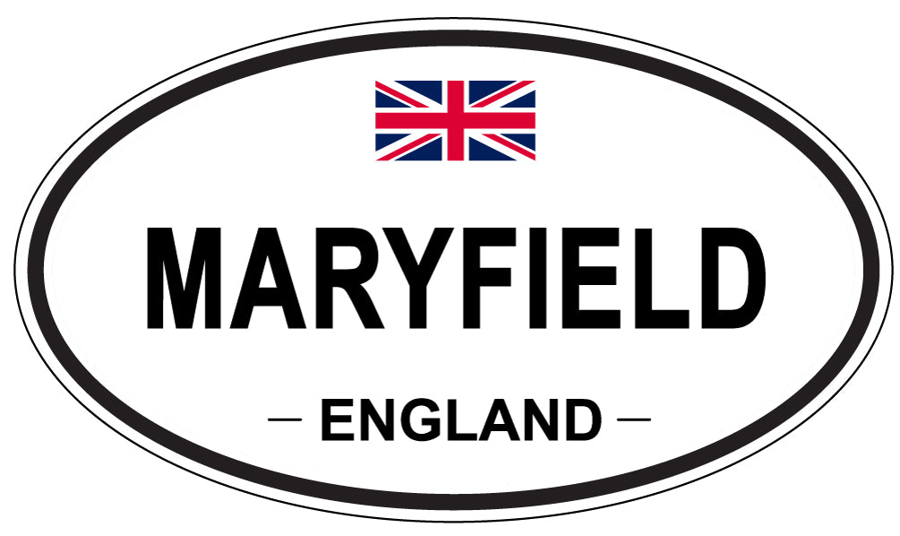 MARYFIELD, England - Oval Magnet
