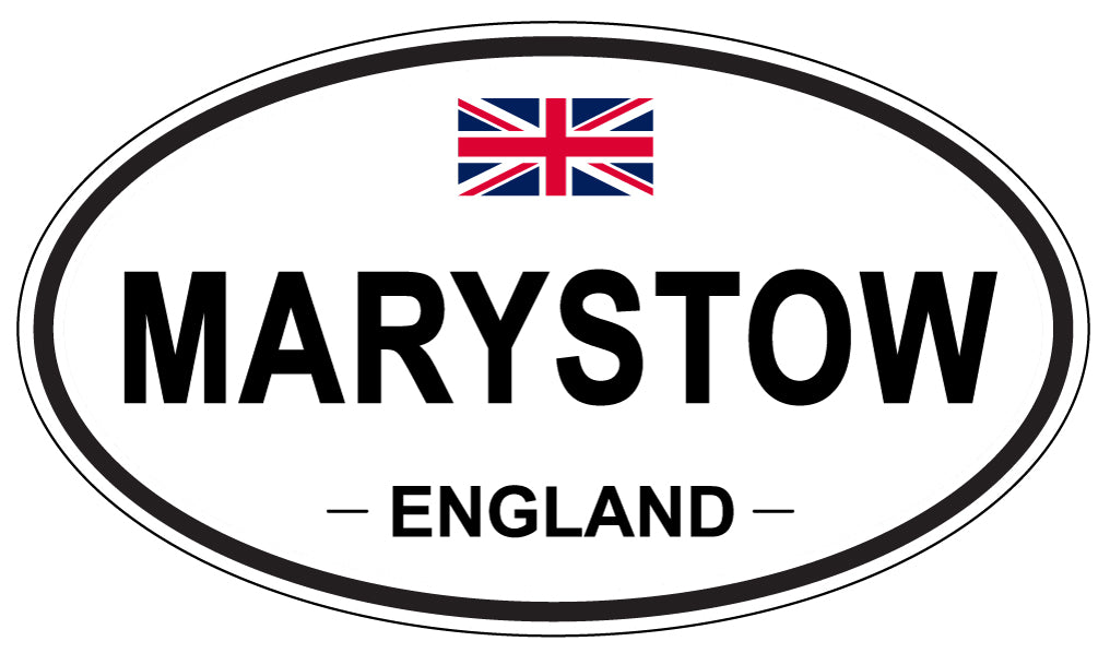 MARYSTOW, England - Oval Magnet