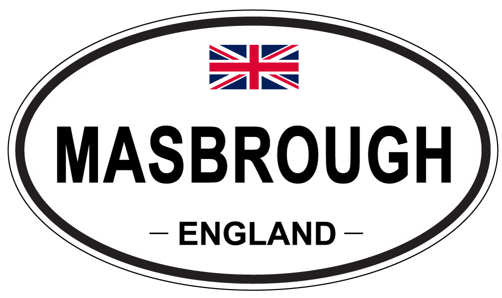 MASBROUGH, England - Oval Magnet