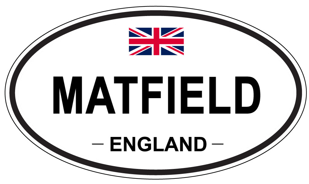 MATFIELD, England - Oval Magnet