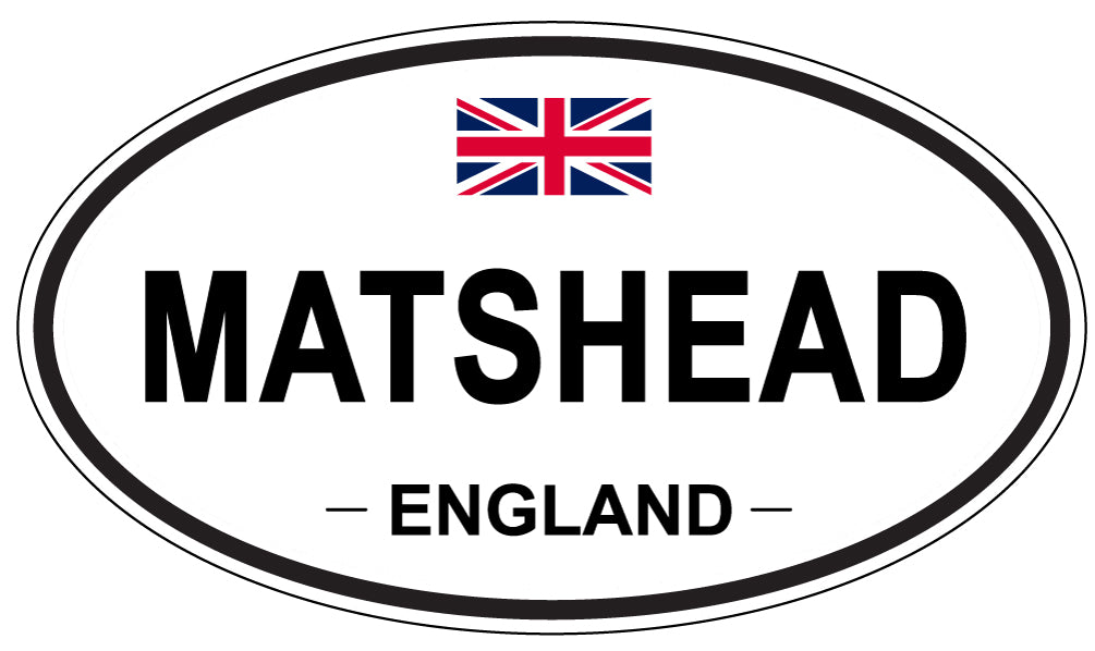 MATSHEAD, England - Oval Magnet
