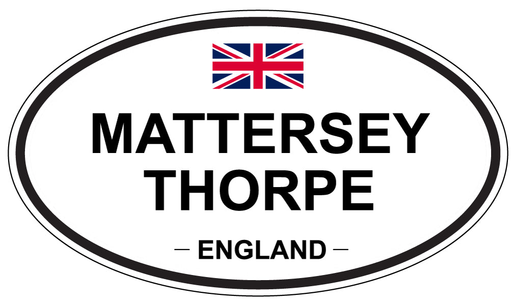 MATTERSEY THORPE, England - Oval Magnet