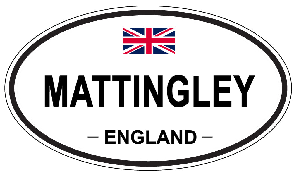 MATTINGLEY, England - Oval Magnet