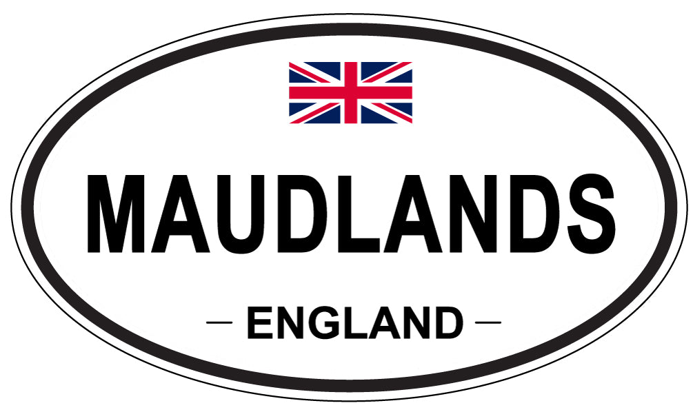 MAUDLANDS, England - Oval Magnet
