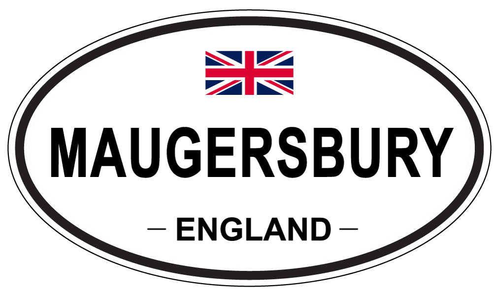 MAUGERSBURY, England - Oval Magnet