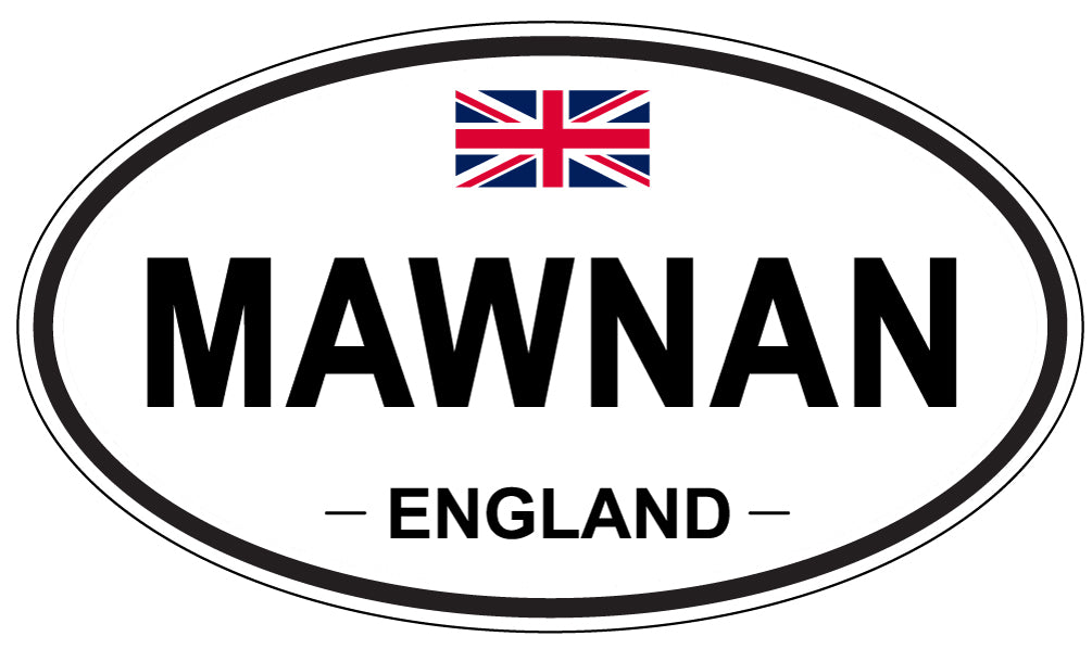 MAWNAN, England - Oval Magnet