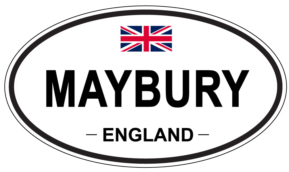 MAYBURY, England - Oval Magnet