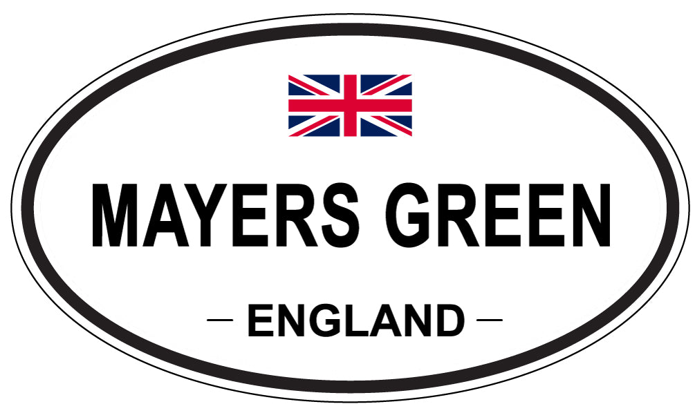 MAYERS GREEN, England - Oval Magnet