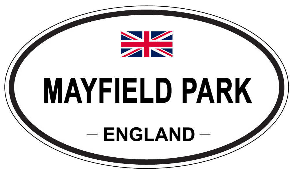 MAYFIELD PARK, ENGLAND - Oval Sticker