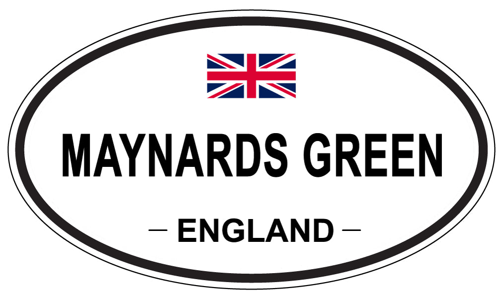 MAYNARDS GREEN, England - Oval Magnet