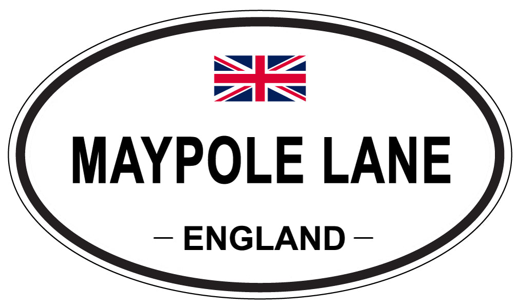 MAYPOLE LANE, England - Oval Magnet