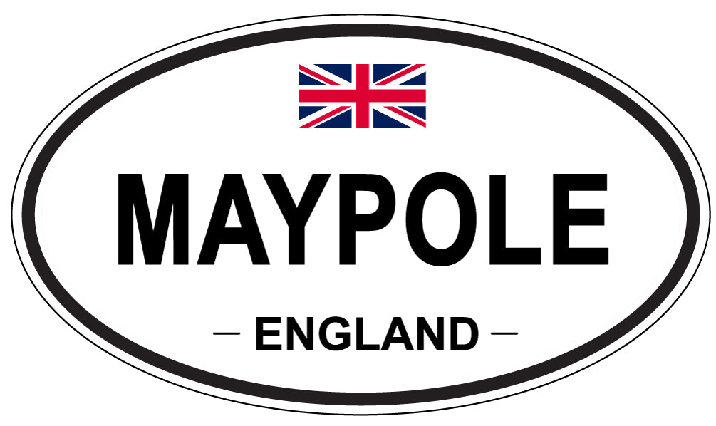 MAYPOLE, England - Oval Magnet
