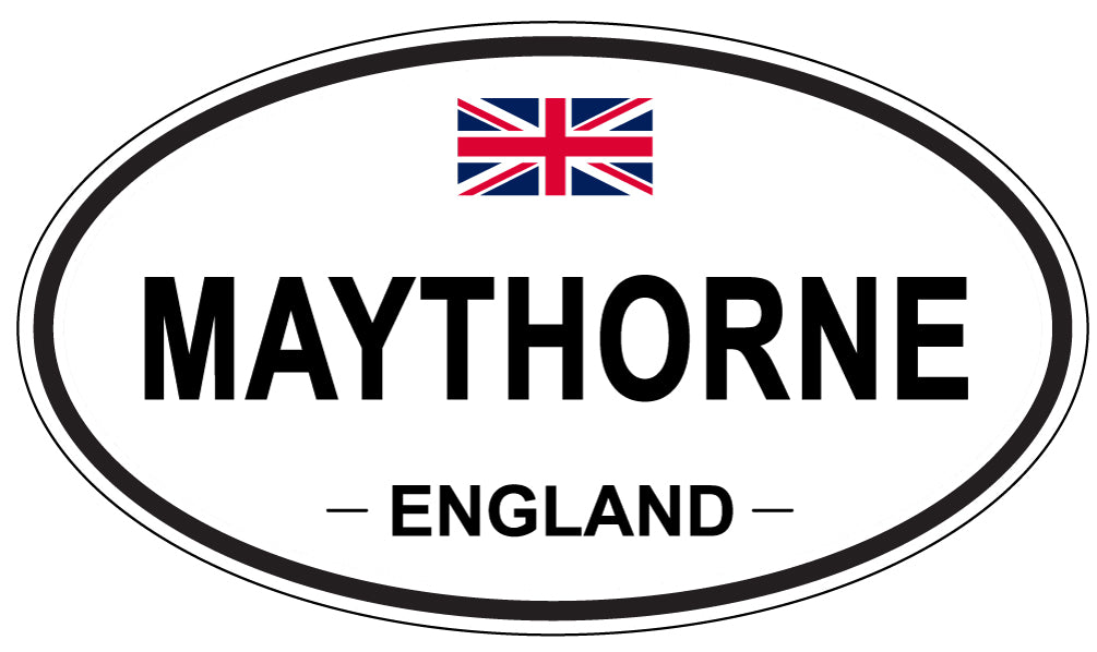 MAYTHORNE, England - Oval Magnet