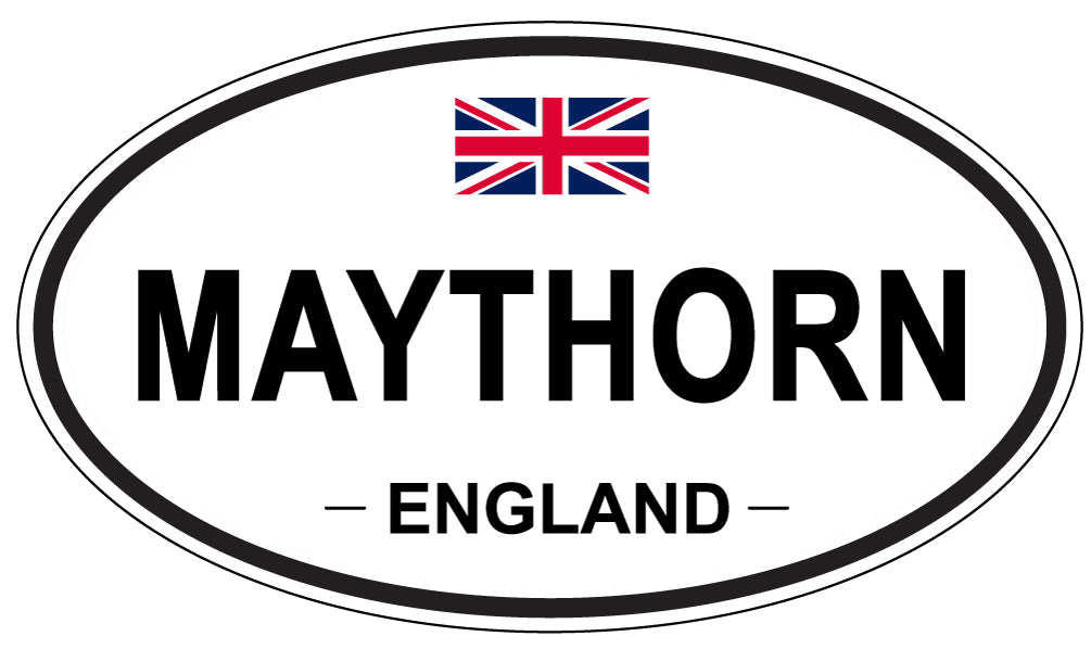 MAYTHORN, England - Oval Magnet