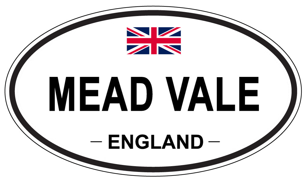 MEAD VALE, England - Oval Magnet