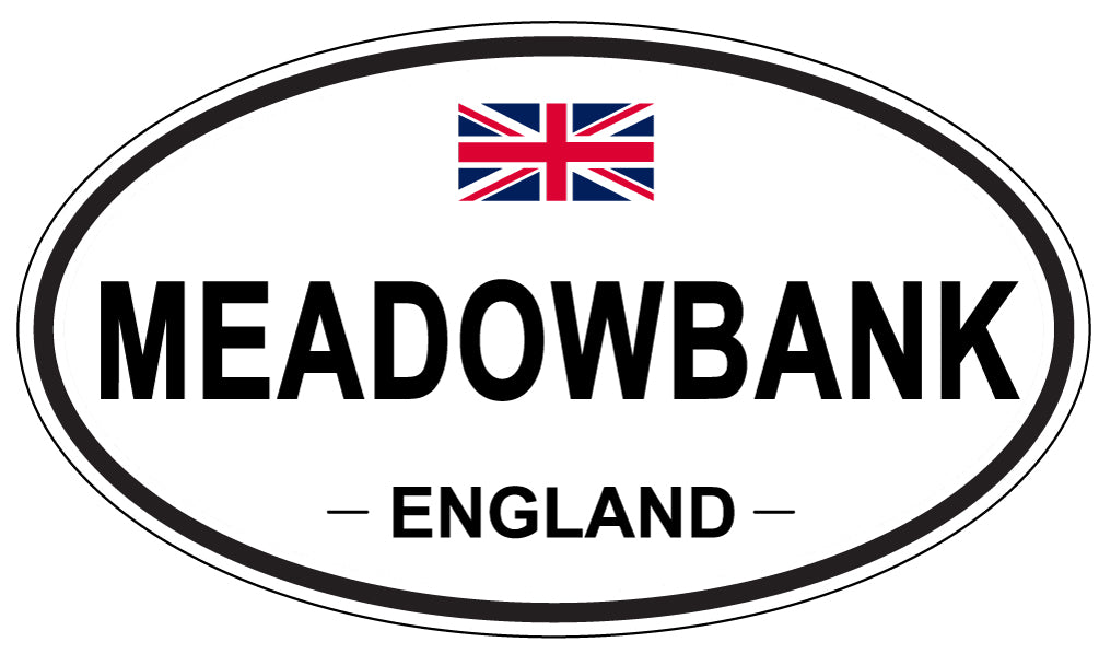 MEADOWBANK, England - Oval Magnet