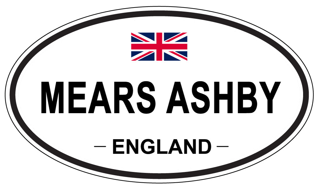 MEARS ASHBY, England - Oval Magnet