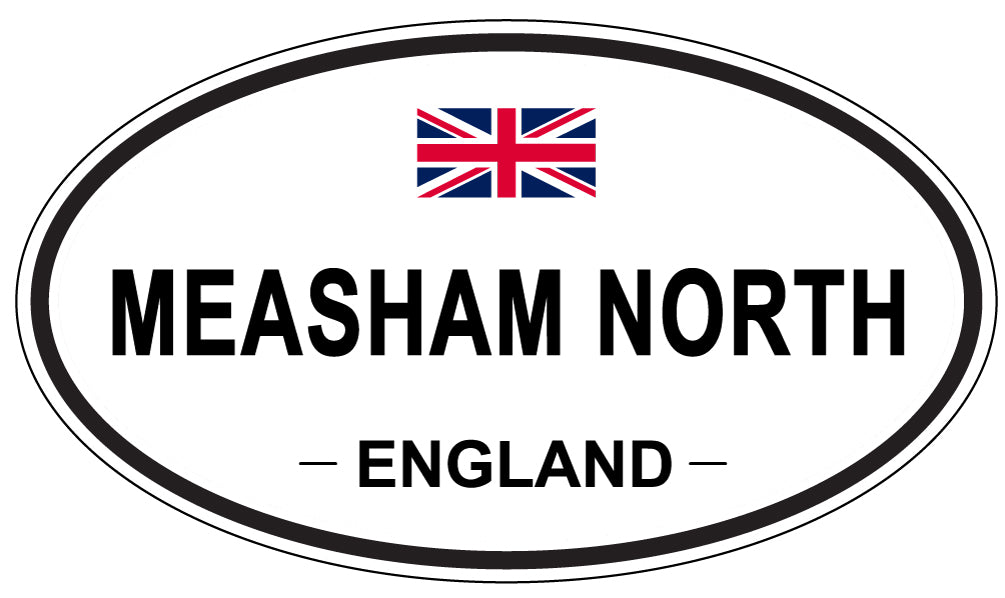 MEASHAM NORTH, England - Oval Magnet
