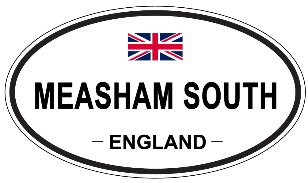 MEASHAM SOUTH, England - Oval Magnet