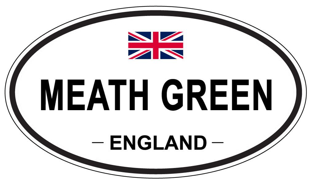 MEATH GREEN, England - Oval Magnet