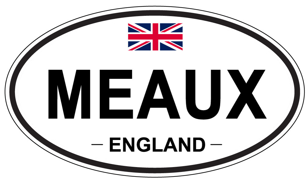 MEAUX, England - Oval Magnet