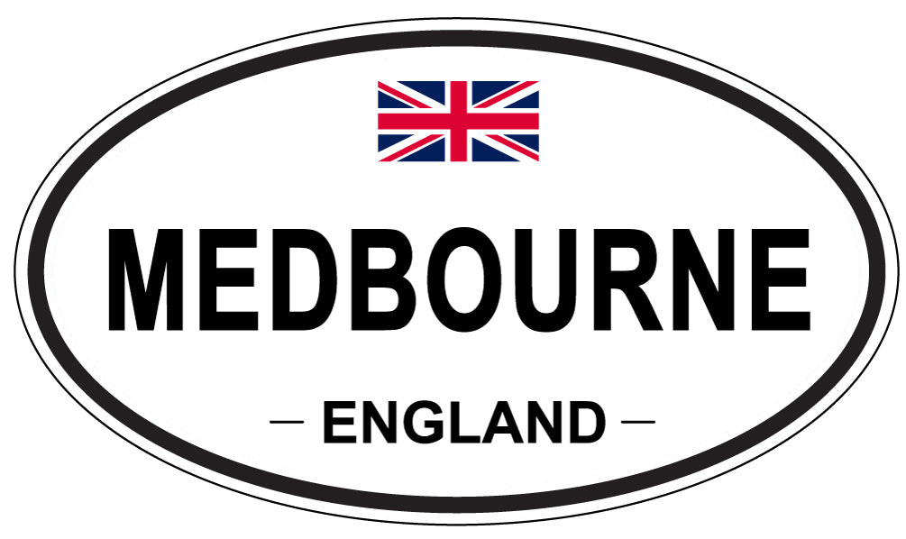 MEDBOURNE, England - Oval Magnet